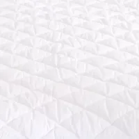 Queen Street Excellence 233 Thread Count Cotton Top Allergen Barrier Waterproof Mattress Pad