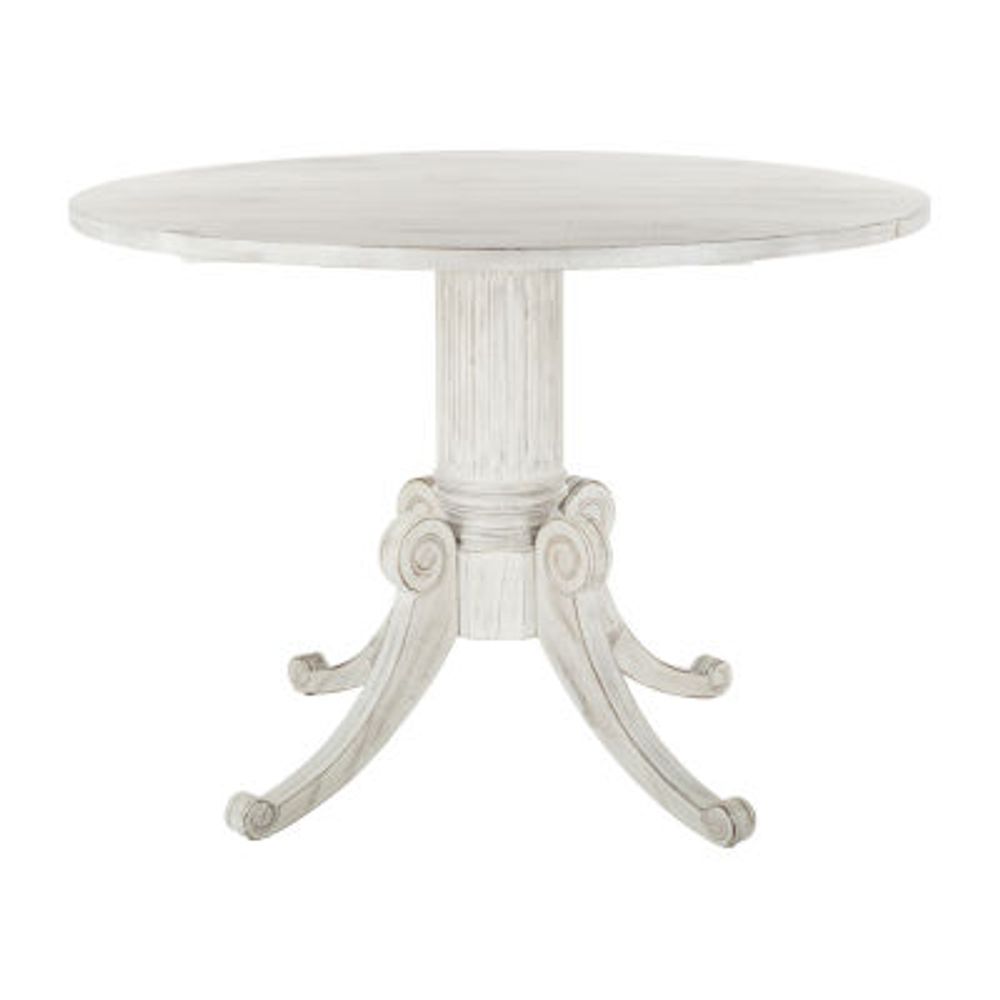 Forest Collection Round Wood-Top Dining Table