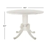 Forest Collection Round Wood-Top Dining Table