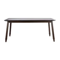 Brayson Collection Rectangular Wood-Top Dining Table