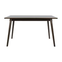 Tia Collection Rectangular Wood-Top Dining Table