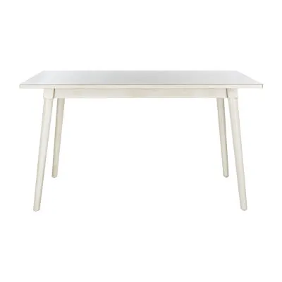 Tia Collection Rectangular Wood-Top Dining Table