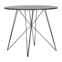 Marino Collection Round Wood-Top Dining Table