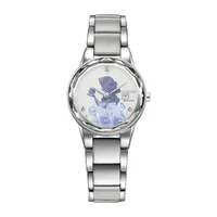 Citizen Disney Snow White Princess Womens Crystal Accent Silver Tone Stainless Steel Bracelet Watch Ga1070-53w