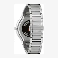 Bulova Apollo Special Edition Mens Silver Tone Stainless Steel Bracelet Watch 96a296