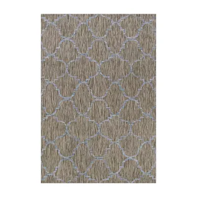 Couristan Charm Thornbury Flatweave Indoor Outdoor Rectangular Area Rug