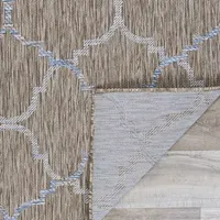 Couristan Charm Thornbury Flatweave Indoor Outdoor Rectangular Area Rug