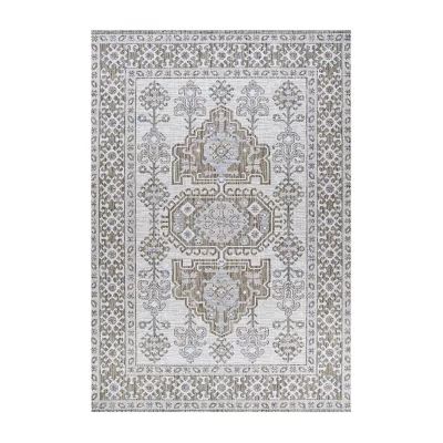 Couristan Charm Woodburn Flatweave Indoor Outdoor Rectangular Accent Rug