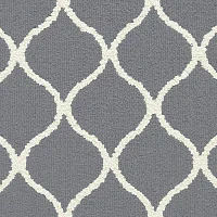 Maples Lattice Washable Skid Resistant Indoor Rectangular Runner