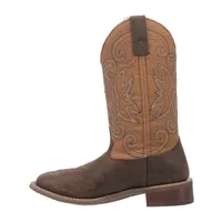 Laredo Womens Caney Flat Heel Cowboy Boots