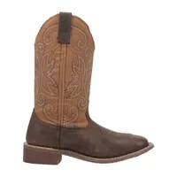 Laredo Womens Caney Flat Heel Cowboy Boots