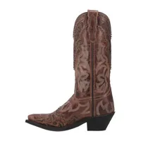 Laredo Womens Braylynn Block Heel Cowboy Boots