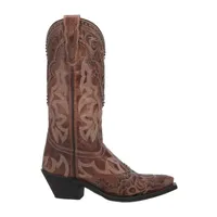 Laredo Womens Braylynn Block Heel Cowboy Boots