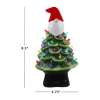 Nostalgic Ceramic Gnome Christmas Tabletop Tree