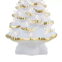 Nostalgic Animated Angel Christmas Tabletop Tree