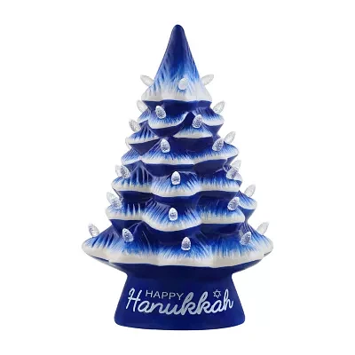 Nostalgic Hannukah Tree Tabletop Tree