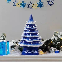 Nostalgic Hannukah Tree Tabletop Tree