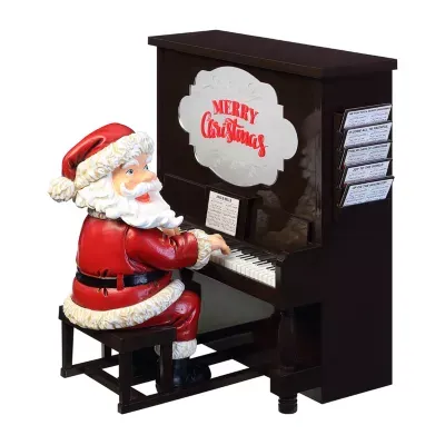 Sing Along Santa Animated Figurine