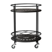 Dallan Metal-Top Kitchen Carts