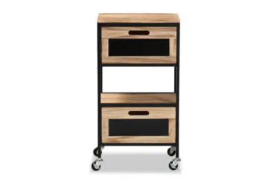 Olinda 2-Drawer Storage End Table