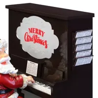 Sing Along Santa Animated Figurine