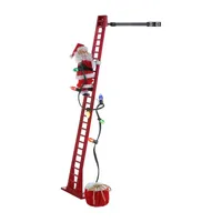 Super Climbing Santa Animated Christmas Tabletop Decor