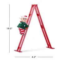 Super Climbing Elf Animated Christmas Tabletop Decor