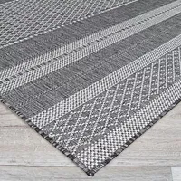 Couristan Charm Yukon Flatweave Indoor Outdoor Rectangular Accent Rug