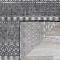 Couristan Charm Yukon Flatweave Indoor Outdoor Rectangular Accent Rug