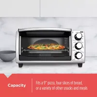 Black+Decker™ 4-Slice Countertop Toaster Oven