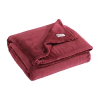 Eddie Bauer Ultra Lux Plush Reversible Lightweight Throw