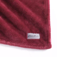 Eddie Bauer Ultra Lux Plush Reversible Lightweight Throw