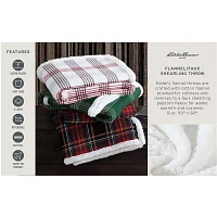 Eddie Bauer Mountain Pine Tartan Lightweight Throw