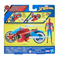 Disney Collection Spiderman Web Blast Cycle Marvel Spiderman Action Figure