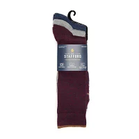 Stafford Performance 3 Pair Crew Socks Mens