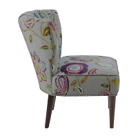 Madison Park Abby Wingback Slipper Chair