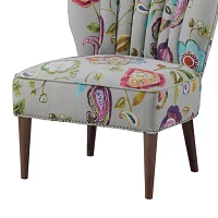 Madison Park Abby Wingback Slipper Chair