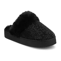 Journee Collection Emmber Womens Slip-On Slippers