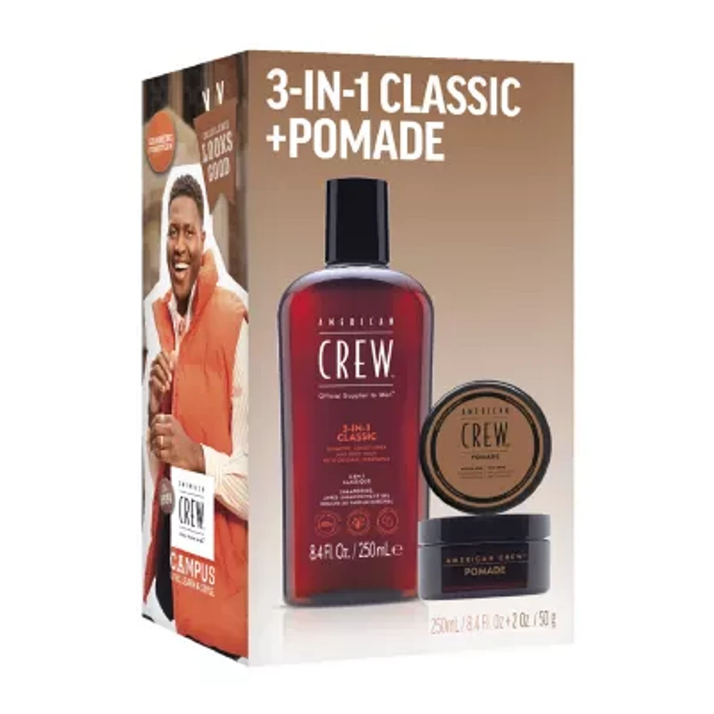 American Crew Holiday Classic 3 In 1& Pomade Duo 2-pc. Value Set