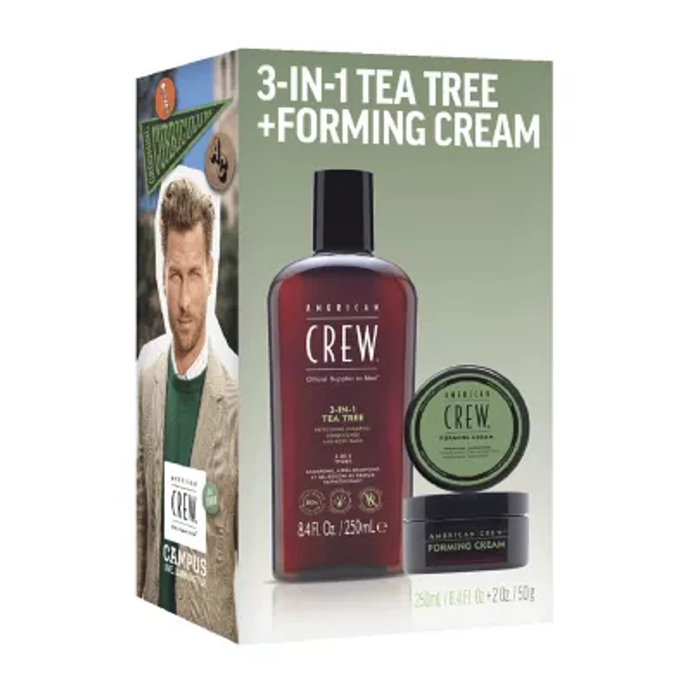 American Crew Holiday 3 In 1 Tea Tree & Forming Cream Duo 2-pc. Value Set