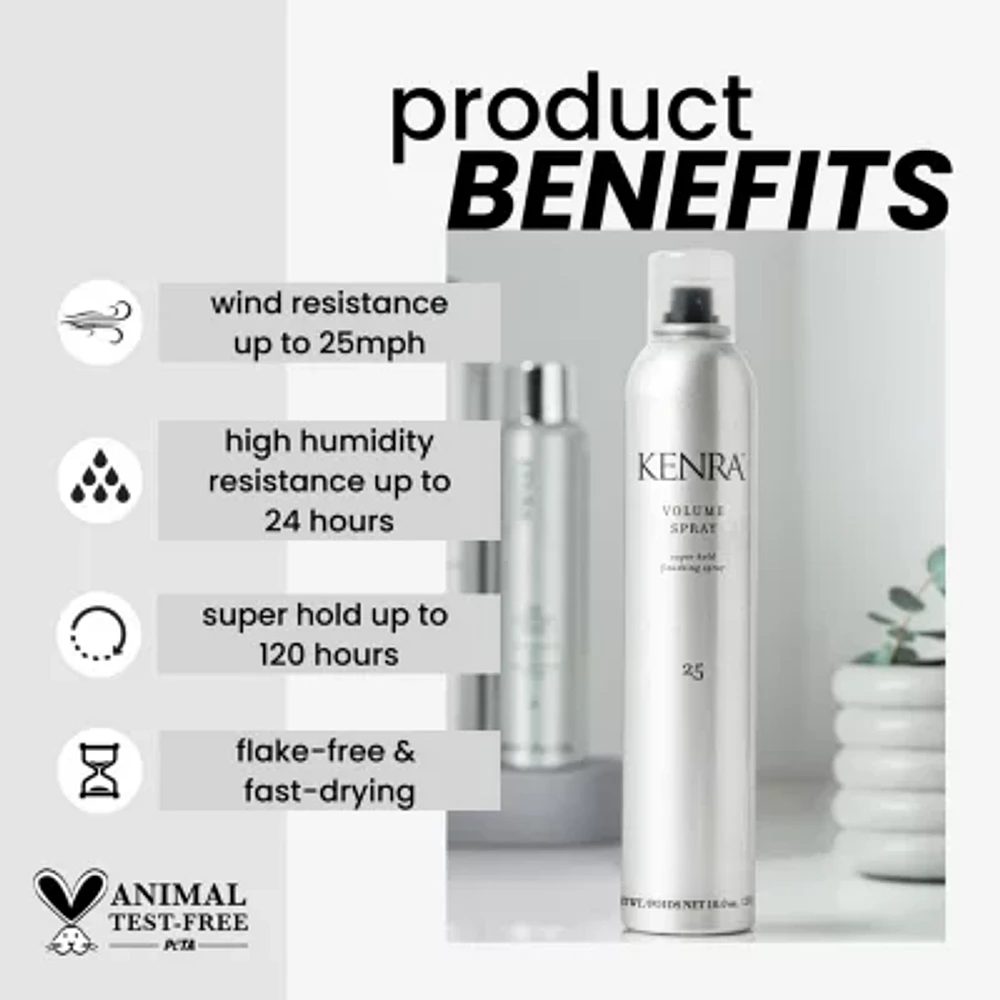 Kenra Volume #25 Strong Hold Hair Spray - 10 oz.