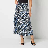 Black Label by Evan-Picone Womens Maxi Skirt