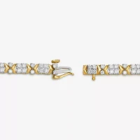 4 CT. T.W. Natural White Diamond 10K Gold Tennis Bracelet