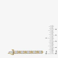 4 CT. T.W. Natural White Diamond 10K Gold Tennis Bracelet