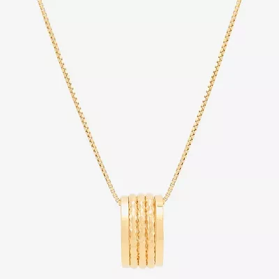 Mia Oro Womens 14K Gold Pendant Necklace