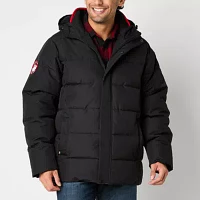 Canada Weather Gear Mens Water Resistant Heavyweight Puffer Jacket