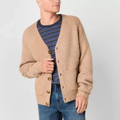 Arizona Mens Long Sleeve Cardigan