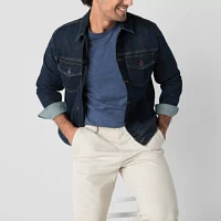 mutual weave Stretch Mens Denim Jacket