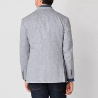 Stafford Men's Linen Cotton Classic Fit Sport Coat