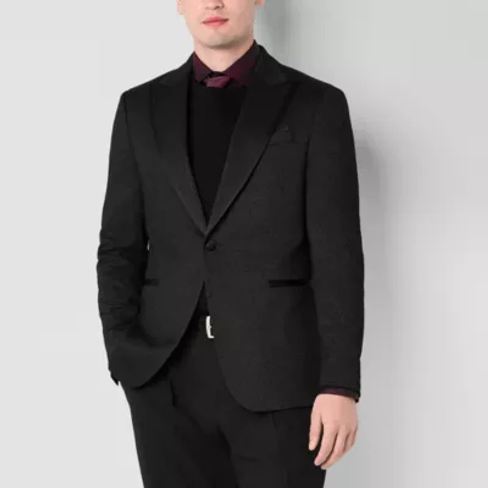 J. Ferrar Mens Slim Slim Fit Tuxedo Jackets